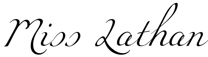 Miss%2BLathan Miama Font