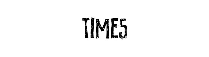 TIMES PEIXE FRITO Font