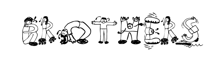 EDB Sweatin' It  Free Fonts Download