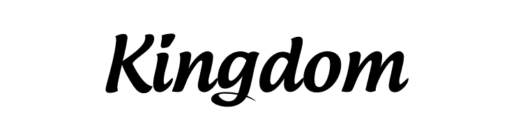 Kingdom Androgyne Font
