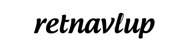 retnavlup Androgyne Font