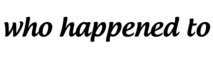 who%2Bhappened%2Bto Androgyne Font