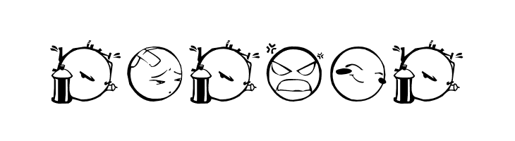 DIST Yolks Emoticons  Free Fonts Download