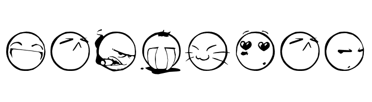 DIST Yolks Emoticons  Free Fonts Download
