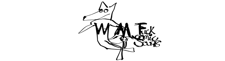 fuckSansJODER  Free Fonts Download