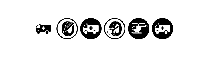 Rally Symbols  Free Fonts Download