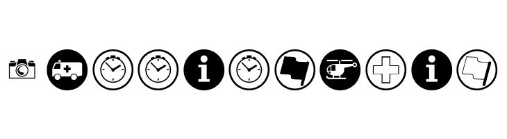 Rally Symbols  Free Fonts Download