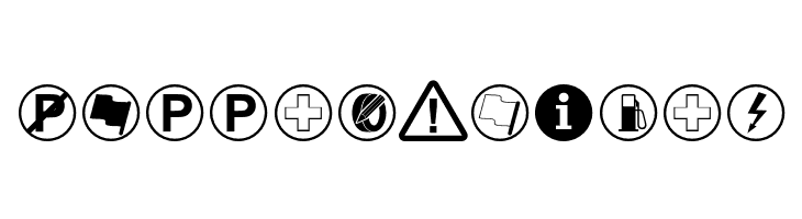 Rally Symbols  Free Fonts Download