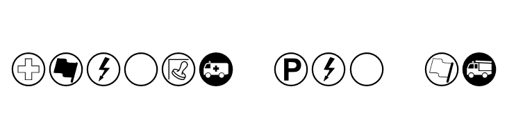 Rally Symbols  Free Fonts Download