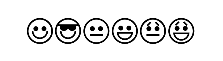 Emoticons  Free Fonts Download