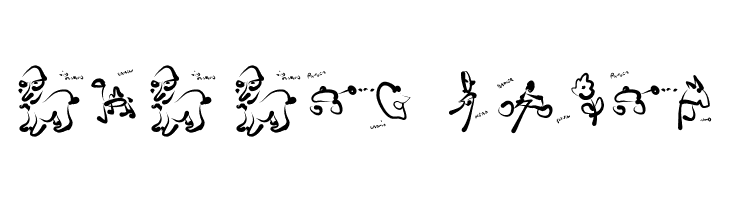 Cartoons Abstract ExtraBlack  Free Fonts Download