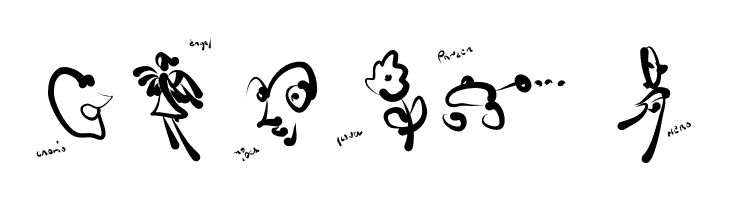 Cartoons Abstract ExtraBlack  Free Fonts Download