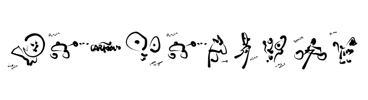 Cartoons Abstract ExtraBlack  Free Fonts Download