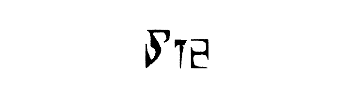 Daedric Runes  Free Fonts Download
