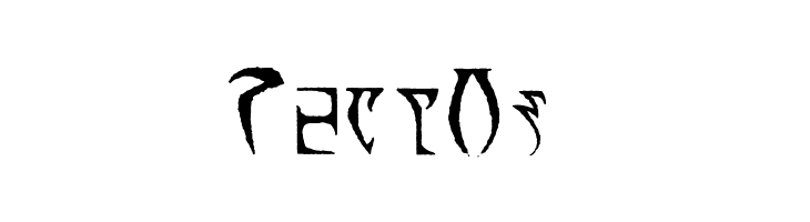 Daedric Runes  Free Fonts Download