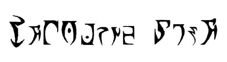 Daedric Runes  Free Fonts Download