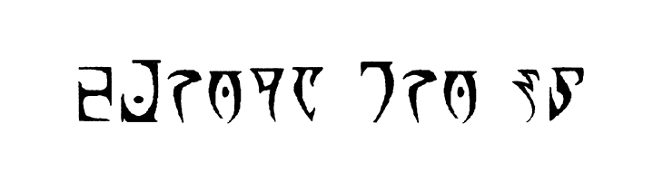 Daedric Runes  Free Fonts Download