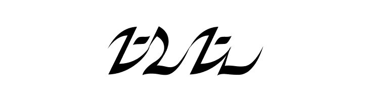 D'ni Script Linguistic Mapping  Free Fonts Download