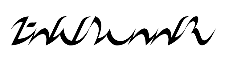 D'ni Script Linguistic Mapping  Free Fonts Download