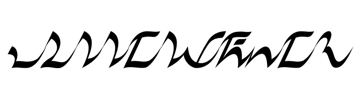 D'ni Script Linguistic Mapping  Free Fonts Download