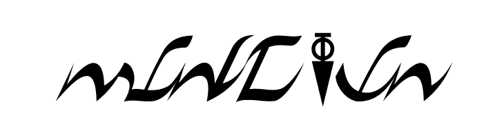 D'ni Script Linguistic Mapping  Free Fonts Download