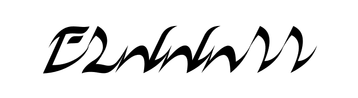 D'ni Script Linguistic Mapping  Free Fonts Download
