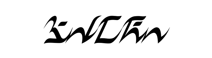 D'ni Script Linguistic Mapping  Free Fonts Download