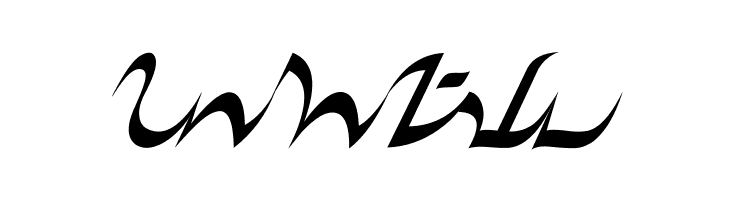 D'ni Script Linguistic Mapping  Free Fonts Download