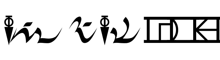 D'ni Script Standard  Free Fonts Download