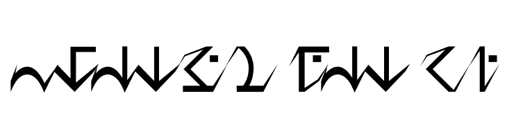 D'ni Script Angular  Free Fonts Download