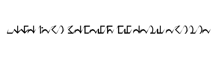 D'ni Script Angular  Free Fonts Download