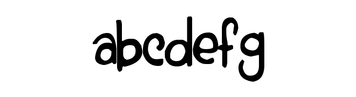 A Red Bucket  Free Fonts Download