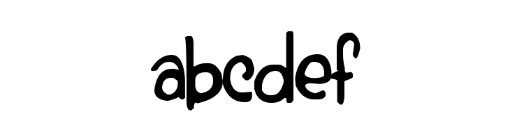 A Red Bucket  Free Fonts Download