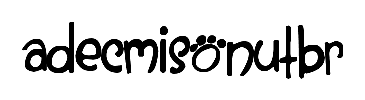 A Red Bucket  Free Fonts Download