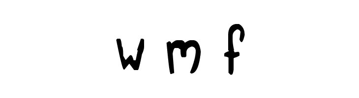 A Red Bucket  Free Fonts Download