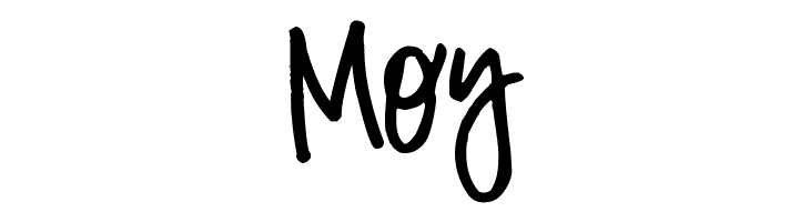 Moy Digs My Hart Font