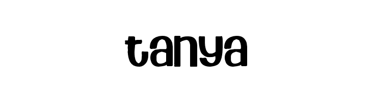 tanya Too Much Paper! Font