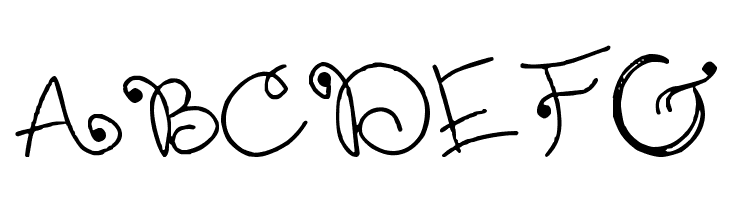 Wanda's Write  Free Fonts Download