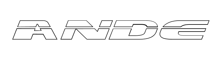 Excelerate Outline  Free Fonts Download