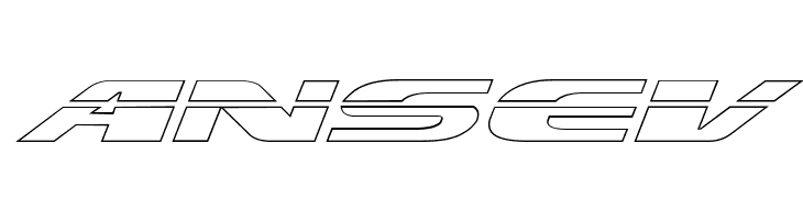 Excelerate Outline  Free Fonts Download