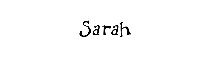 Sarah Double Espresso Font