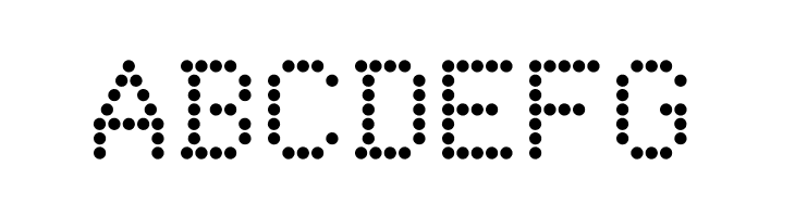 DotMatrix Regular  Free Fonts Download