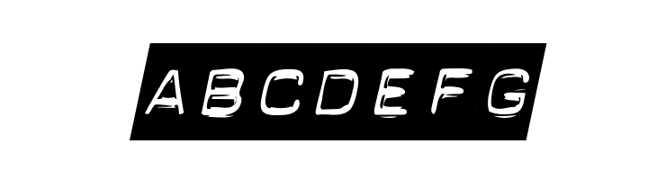 Blackout Italic  Free Fonts Download