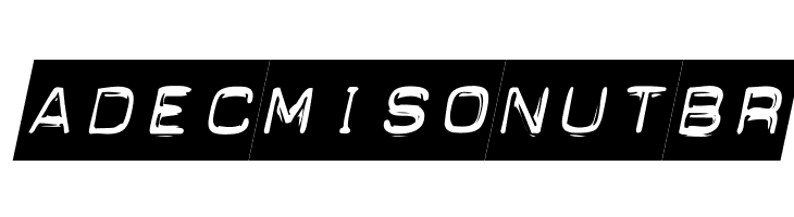 Blackout Italic  Free Fonts Download