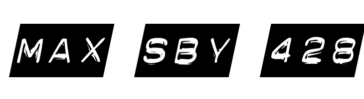 Blackout Italic  Free Fonts Download