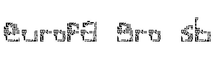 ShatteredSiliconWafers  Free Fonts Download