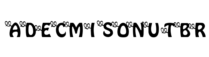 Three Little Pink Pigs  Free Fonts Download