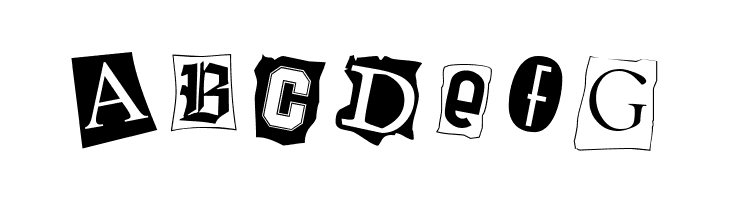 Cut and Paste  Free Fonts Download