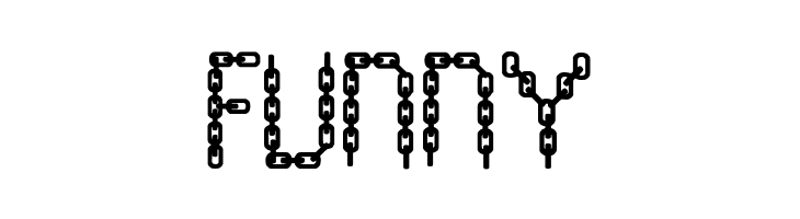 CHAINS  Color Fill  Free Fonts Download