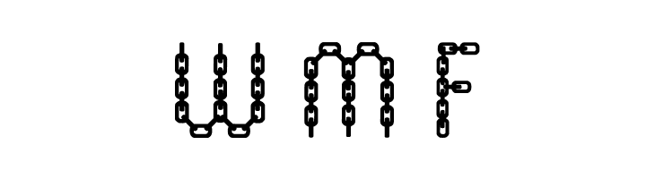 CHAINS  Color Fill  Free Fonts Download
